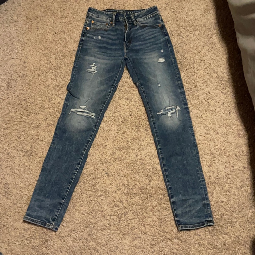 MOVE FREE ATHLETIC SKINNY JEANS
